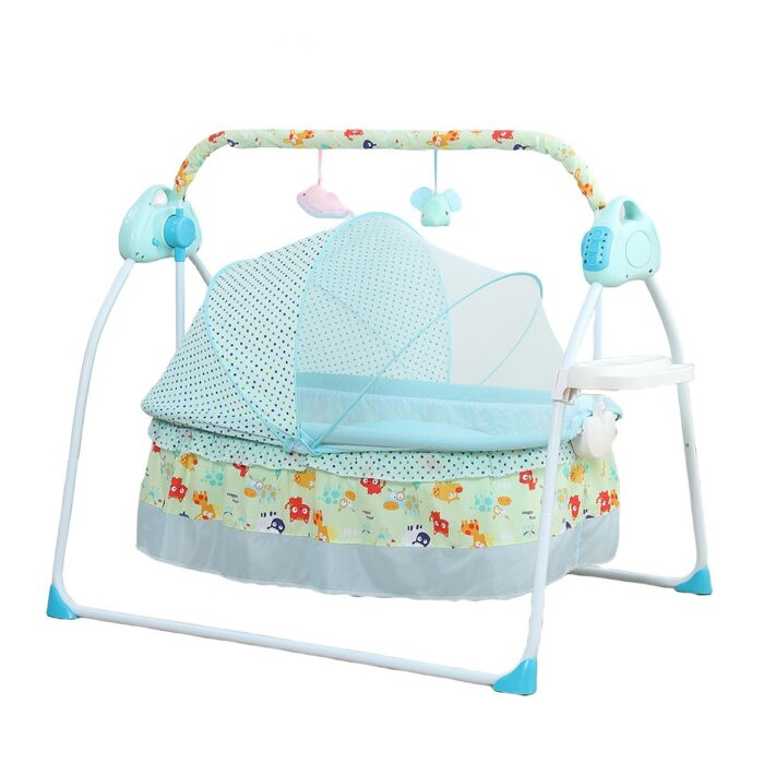 Baby Cradle Luxury Blue