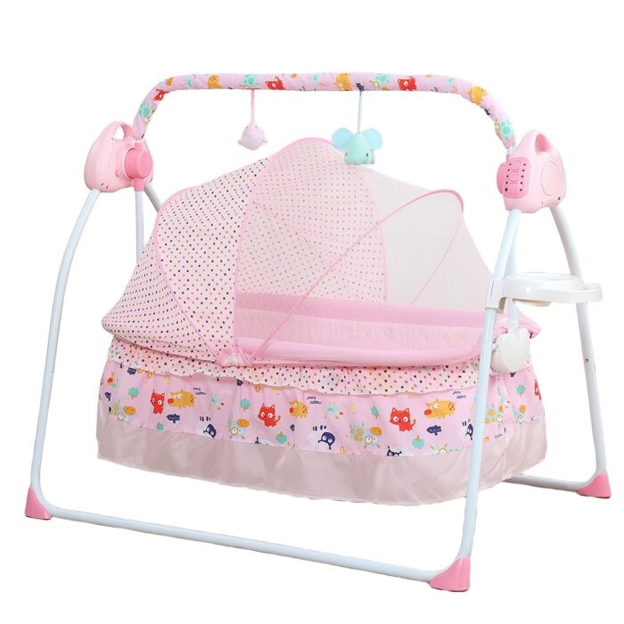 Baby Cradle Luxury Pink