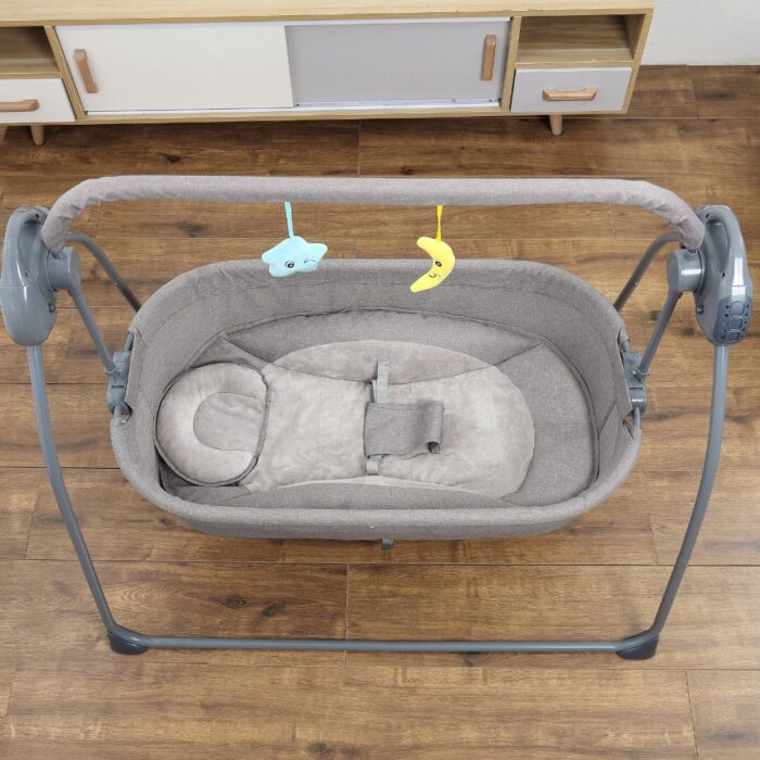 Baby Cradle gray tone grey